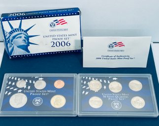 2006-S Proof Set U.S. Mint Original Government Packaging OGP - NON-SILVER - BOX IS STAINED - SEE PICTURES