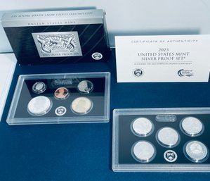 2023 UNITED STATES MINT SILVER PROOF COIN SET IN BOX