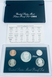 1994 UNITED STATES SILVER PROOF COIN SET IN BOX