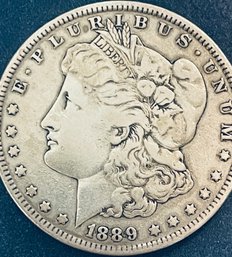 1889-O MORGAN SILVER DOLLAR COIN