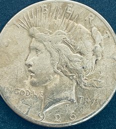 1926-S PEACE SILVER DOLLAR COIN
