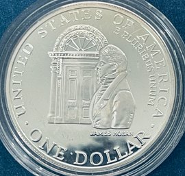 COMMEMORATIVE 90 PERCENT SILVER DOLLAR COIN - 1992 THE WHITE HOUSE