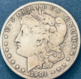 1901-O MORGAN SILVER DOLLAR COIN