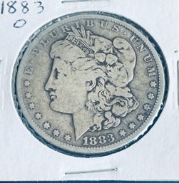 1883-O MORGAN SILVER DOLLAR COIN