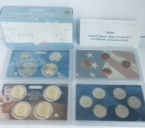 2009-S Proof Set U.S. Mint Original Government Packaging OGP - NON-SILVER - BOX IS DAMAGED
