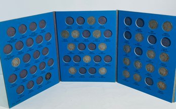 LOT (24) BUFFALO NICKEL FIVE CENT COIN COLLECTION - IN WHITMAN ALBUM