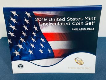 2019 United States P Mint Uncirculated Coin Set In Original Government Packaging