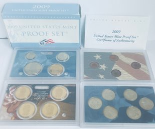 2009-S Proof Set U.S. Mint Original Government Packaging OGP - NON-SILVER - BOX IS DAMAGED