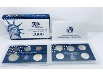 2000-S Proof Set U.S. Mint Original Government Packaging OGP - NON-SILVER