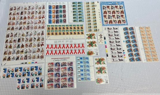 Lot Of Assorted Stamps, $100 Face Value