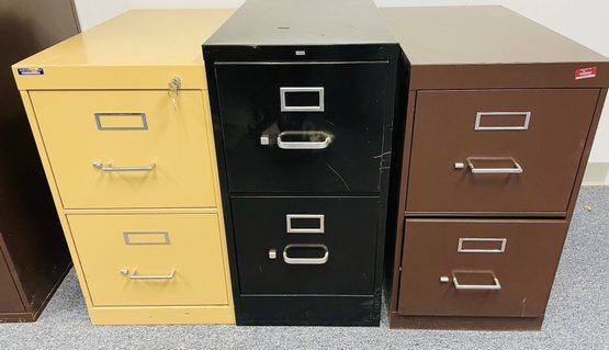 3 File Cabinets