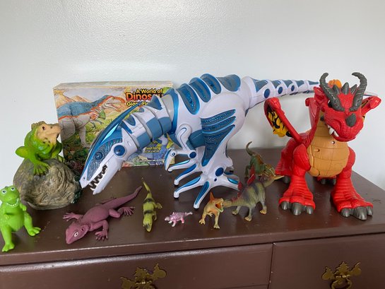 Dinosaur Toys And Puzzle