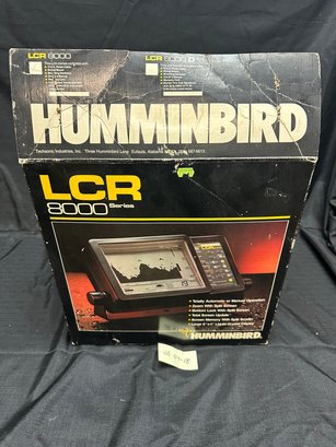 Humminbird LCR 8000 Fish Finder In Original Packaging, Price Tag $479.99