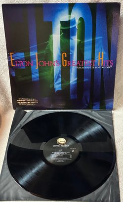Elton John Greatest Hits Volume 3 1979-1987 Vinyl LP Promo