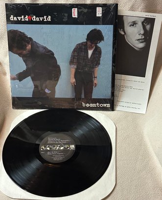 David And David Boomtown Vinyl LP Rock Sheryl Crow
