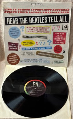 Hear The Beatles Tell All Vinyl LP Interviews Vee Jay Records