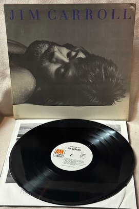 Jim Carroll S/T Vinyl LP White Label Promo Pop Rock