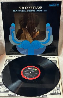 Alice Coltrane Huntington Ashram Monastery Vinyl LP Jazz Avant Garde