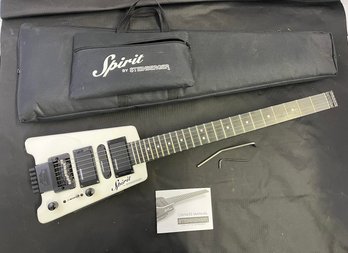 Great Guitar!!!!  Spirit By Steinberger Instrument With Bag, Owner's Manual And Tools, Tested And Working