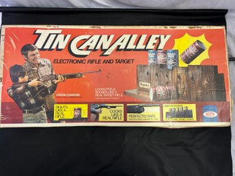 1976 Tin Can Alley By Ideal Can Shooting Game