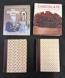 4 Assorted Vintage Books On Cooking