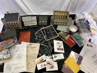 Vintage Assorted Play Model Train And Cornerstone Series Sets And Accessories