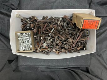 Box Of Assorted Bolts
