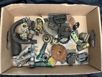 Box Of Assorted Plumbing Equipment