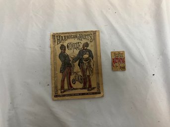 Antique Booklets, Harrigan & Harts Comique Joker And The Piso Pocket Almanac For 1900