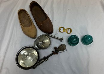 Vintage Wooden Clogs, Mobilite Cruiser Lights, And Insulation Caps