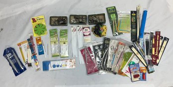 Lot Of Assorted Knitting And Sewing Tools And Accessories