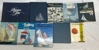 Lot Of Various Books About Sailing