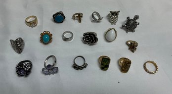 Lot Of Vintage Rings