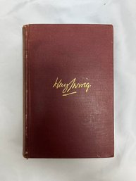 1884 'henry Irving In England And America 1838-84' By Frederic Daly