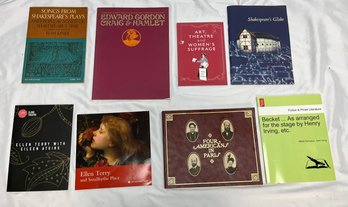 Various Books About Shakespeare Including 'edward Gordon Craig & Hamlet' By Brian Arnott