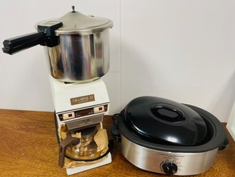 Coffee Maker, Crock Pot And Pressure Cooker