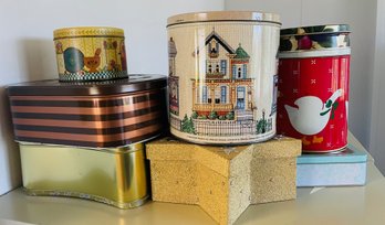 Variety Of Tin Containers