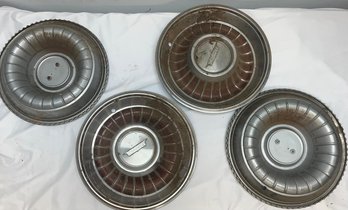 Four Vintage Tire Rims