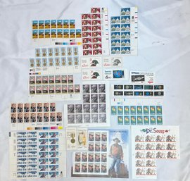 $100 Face Value Various Unused  Vintage USPS Postage Stamps, $100 Plus Face Value