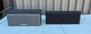 Two Speakers, Sony And Infinity, Sony SS-CN550H