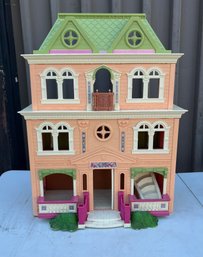 2008 Fisher-price Dollhouse With Accessories