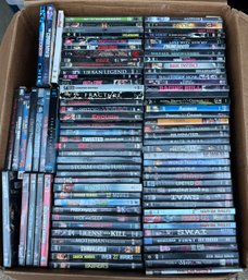 Lot Of 91 Vintage DVD Movies And Shows, Saw, Criminal Minds, Mummy, Godzilla, Pirates Of The Carribean, Etc.