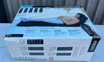 Homedics Body Masseur 10-motor Full Body Massager With Heat, Remote Controlled, In Packaging