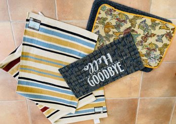 7 Throw Rugs - Mostly New With Tags