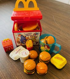 Happy Meal Container With Small Happy Meal Toys