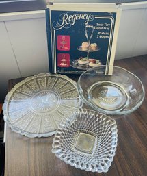 Tiered Server With Pretty Serving Platters