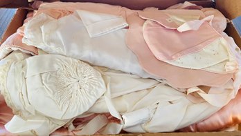 Vintage Baptismal Outfit And Blanket