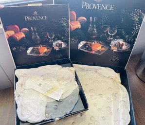 3 Provence Cheese Platters - New In Original Box (2 Smaller And 1 Larger)