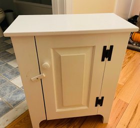 Adorable Solid Wood Cabinet - Perfect Size For Bathroom - Approximately 20'W X 12'D X 28'H