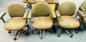 3 Rolling Office Chairs - Needs Good Cleaning